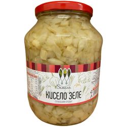 Земела кисело зеле рязано (1.5 кг)