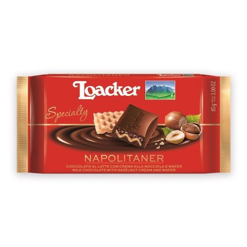 Loacker шоколад неаполитанер (85 г)