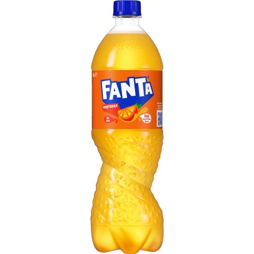 Fanta портокал газирана безалкохолна напитка (1 л)