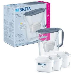 Brita Style Cool Essential пречистваща кана за вода с 3 филтъра, 2.4 л (1 бр.)