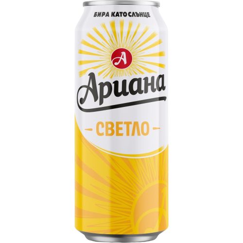 Ариана светла бира, кен (500 мл)