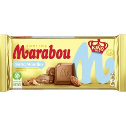 Marabou Salty Almond млечен шоколад със солени бадеми (220 г)