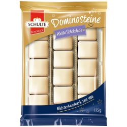 Schulte домино с бял шоколад (175 г)