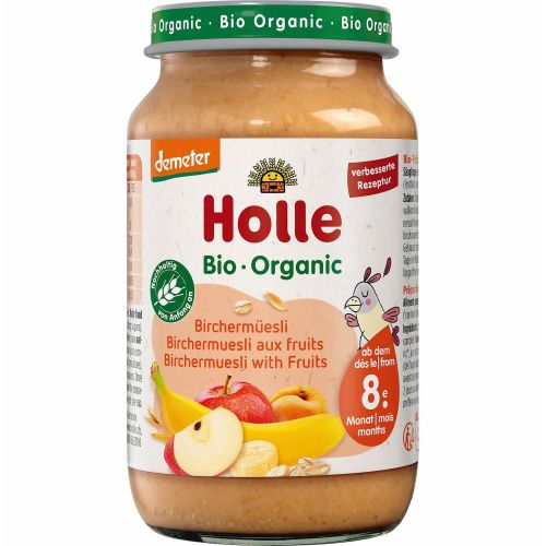 Holle био пюре мюсли Бирхер (220 г)