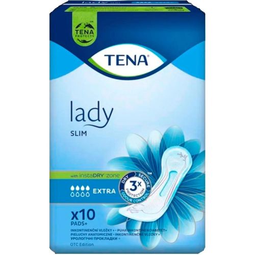 Tena Lady Extra урологични подложки (10 бр.)