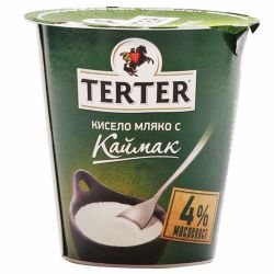 Terter краве кисело мляко с каймак 4% (400 г)