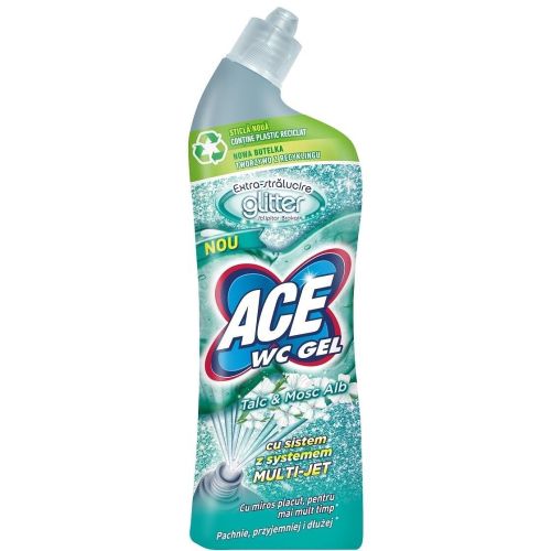 Ace WC Gel Glitter препарат за тоалетна морски бриз (700 мл)