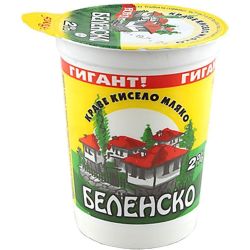 Беленско краве кисело мляко 2% (500 г)