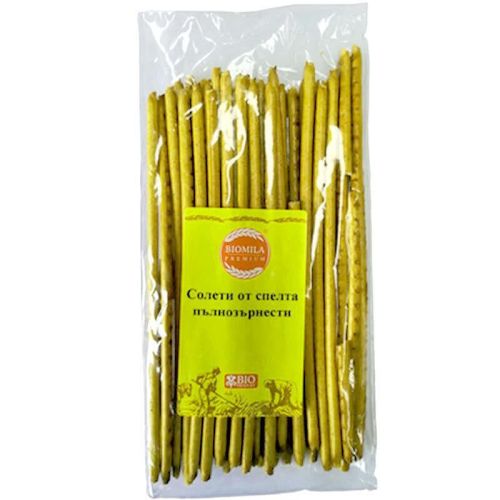 Biomila пълнозърнести солети от спелта (100 г)