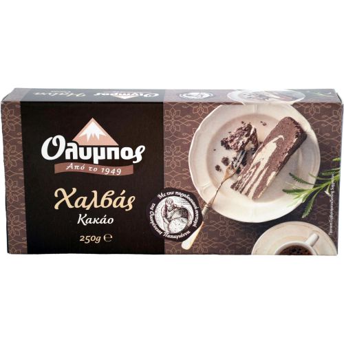 Olympos сусамова халва с какао (250 г)