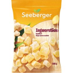 Seeberger джинджифил на парчета (200 г)