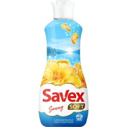 Savex Soft Sunny омекотител, 60 пранета (1.5 л)