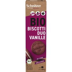 Schnitzer био бисквити с ванилов пълнеж, без глутен (130 г)