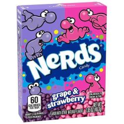 Nerds бонбони грозде и ягода (46.7 г)
