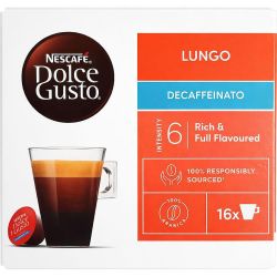 Nescafe Dolce Gusto безкофеинови кафе капсули Lungo (16 бр.)