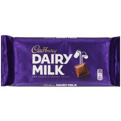 Cadbury млечен шоколад (180 г)