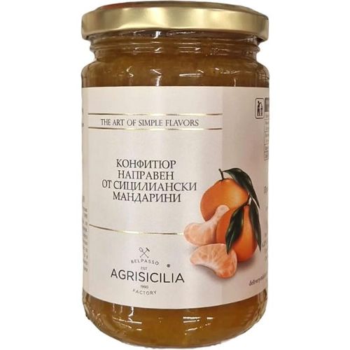 Agrisicilia конфитюр от сицилиански мандарини (360 г)