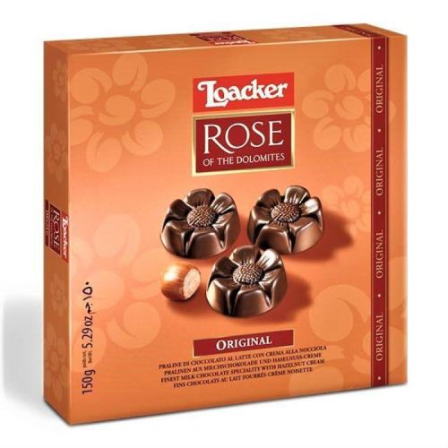 Loacker бонбониера роза мляко (150 г)