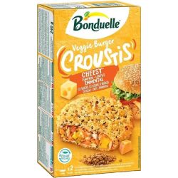 Bonduelle замразен бургер с ементал и леща (240 г)