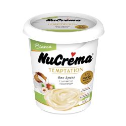 NuCrema Temptations Bianca бял крем с мляко и лешници (400 г)