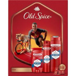 Old Spice Whitewater комплект душ гел 3в1 250 мл, стик дезодорант 50 мл, спрей дезодорант 150 мл (1 бр.)