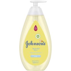 Johnson's бебешки шампоан за коса и тяло (500 мл)