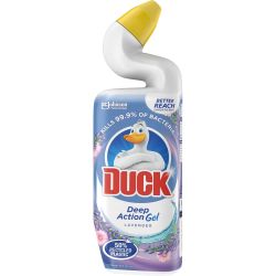 Duck Deep Action Gel препарат за тоалетна лавандула (750 мл)