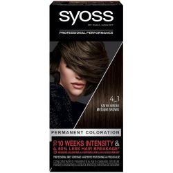 Syoss Color боя за коса средно кафяв, 4-1 (1 бр.)
