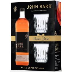 John Barr Reserve Blend Scotch шотландско уиски + 2 чаши (700 мл)