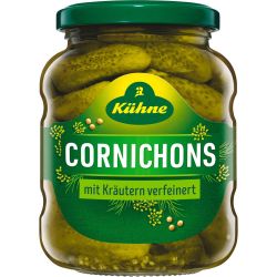 Kuhne коктейлни корнишони (212 мл)