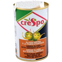 Crespo зелени маслини с аншоа (300 г)