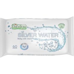 Bebelan влажни кърпи със сребърна вода (60 бр.)