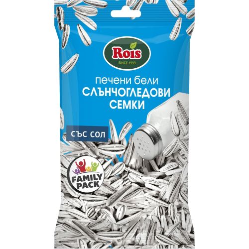 Rois печени бели слънчогледови семки със сол (130 г)