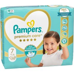 Pampers Premium Care пелени, размер 7 (32 бр.)