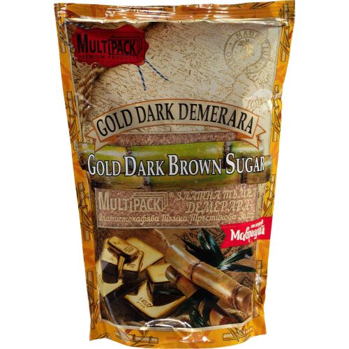 Multipack Gold Demerara кафява захар (500 г)
