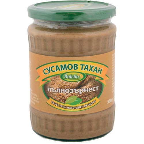 Balcho пълнозърнест сусамов тахан (550 г)