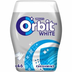 Orbit White Freshmint дъвки дражета, 46 бр. (64 г)