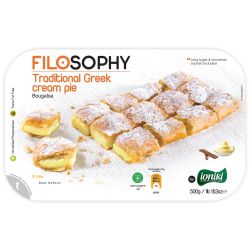 Ioniki крем пита с многолистно тесто по гръцка рецепта (500 г)