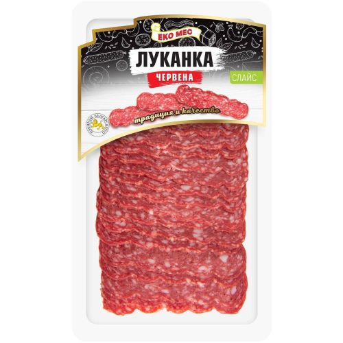 Еко Мес луканка червен етикет, слайс (100 г)