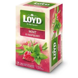 Loyd билков чай мента и малина, 20 бр. (40 г)