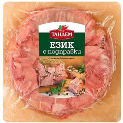 Тандем език с подправки, вакуум (200 г)