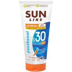 Sun Like Panthenol слънцезащитен еко лосион, туба, SPF30 (150 мл)