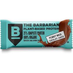 The Barbarian био шоколадов протеинов бар с фъстъци и мака (68 г)