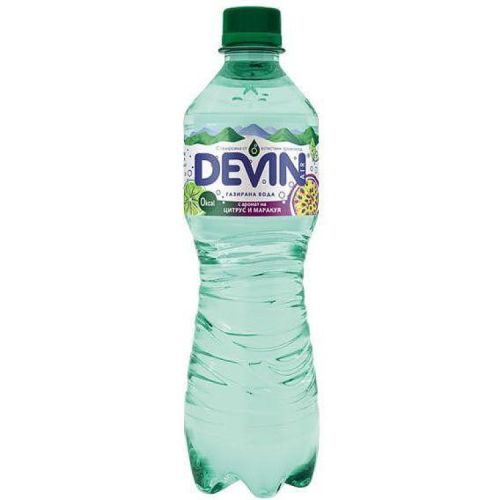 Devin газирана вода цитрус и маракуя (500 мл)