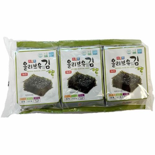 Garimi листа от водорасли овкусени, 3 бр. (12.6 г)