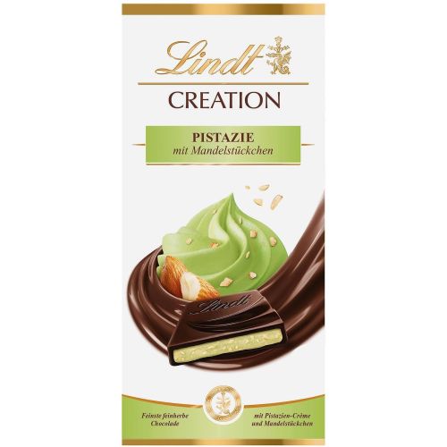 Lindt Creation шоколад с шамфъстък и крем бадем (148 г)
