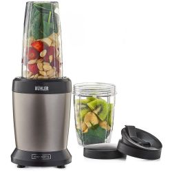Muhler нутри блендер с 6 ножа и 2 чаши, MNB-1200, 1200W (1 бр.)