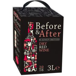 Братя Минкови Before & After червено вино Bag In Box (3 л)
