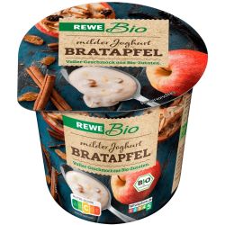 REWE био плодов йогурт, различни вкусове 3.8% (150 г)
