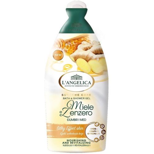 L'Angelica Officinalis душ гел мед и джинджифил (500 мл)